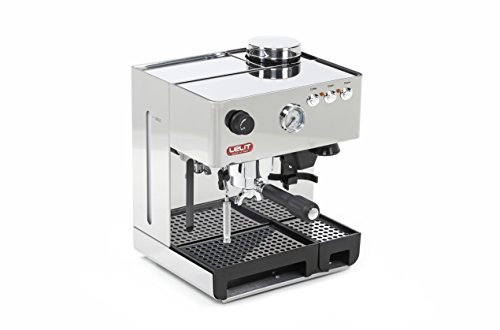 Lelit PL042EM Macchina Espresso, 1200 W, 2 Cups, Acciaio Inossidabile, Metallo