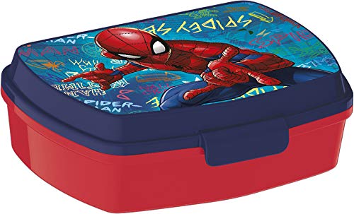 Joy Toy 733474 Spiderman Portamerenda, Multicolore