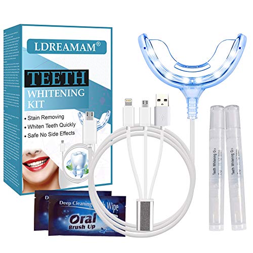 Kit Sbiancamento Denti,Gel Sbiancante per Denti,Teeth Whitening Kit,Sbiancamento Denti,Pulizia e Sbiancamento dei Denti, Rimuove le Macchie