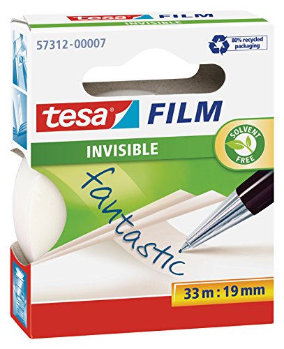 Tesa 57312-00007-02 Nastro Invisibile tesafilm, Transparent
