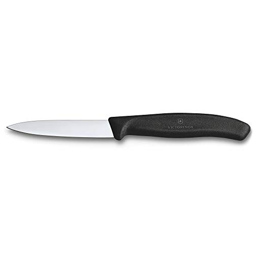 Victorinox SwissClassic Coltello, Acciaio Inossidabile, Nero, Mediano