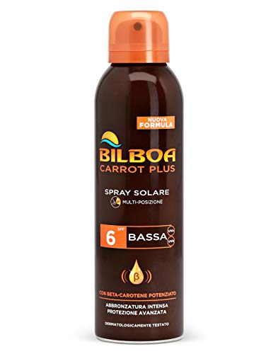 Bilboa Carrot Plus Spray Solare Multiposizione SPF 6-150 ml