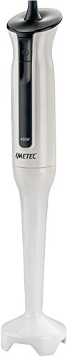 Imetec HB3 Frullatore a Immersione, Gambo Extra Large Estraibile, Lame in Acciaio Inox, Funzionamento a Impulsi, 450 W