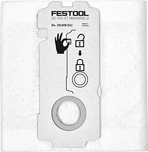 Festool 204308 - Sacchetto per filtro, multicolore