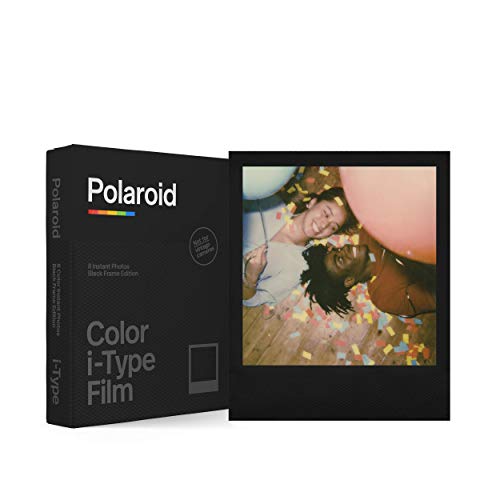 Polaroid - 6019 - Pellicola istantanea colore per i-Type – Black Frame Edition