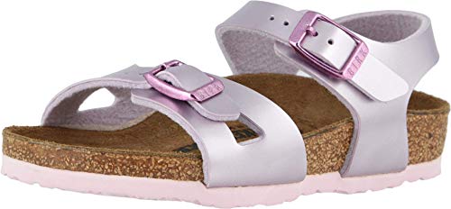 Birkenstock Children's Rio Electric Metalic Lilac 33 N