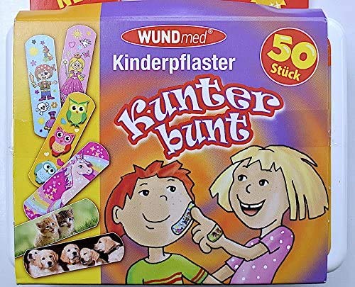 Wundmed® - Cerotti per bambini, Confezione da 50 pezzi