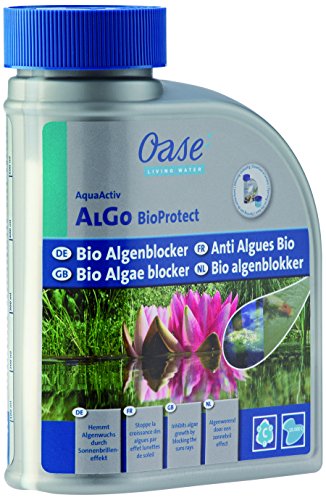 Oase 51279 AquaActiv Algo Bio Protect 500 ml, Grigio, 12x6x16.5 cm