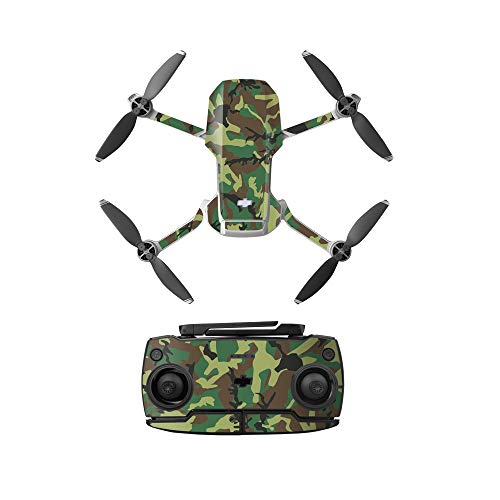 Linguhang Drone Decalcomania Impermeabile AntiGraffio di Protezione Guardia Skin Guard per DJI Mavic Mini Accessori (Tipo 4)