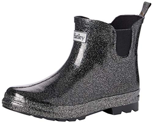Hatley Chelsea Rain Boots, Stivali in Gomma Bambina, Glitter Starry Night, 33 EU