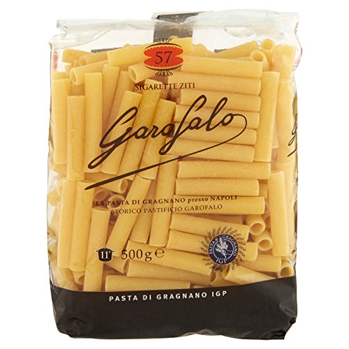 Garofalo - Sigarette Ziti, Pasta Di Semola Di Grano Duro - 8 pezzi da 500 g [4 kg]