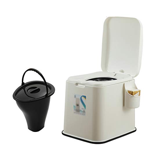 WC mobile Padella Da Toilette Portatile, Orinatoio Mobile Personale Da Esterno Riutilizzabile, Bottiglia per Orinatoio Da Padella Maschile E Femminile (Color : B)