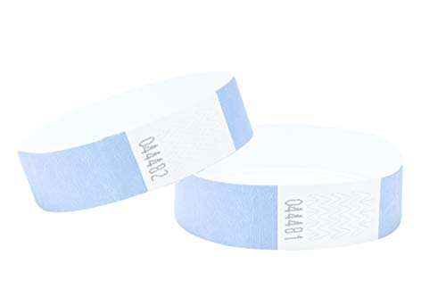 Tyvek Braccialetti 3/4 inch 100 pack sky blu