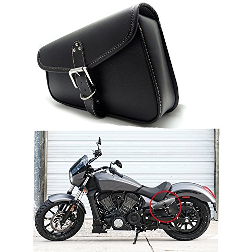 Sacchetto laterale per borsa da viaggio lato sinistro in pelle PU per borse laterali da motociclista