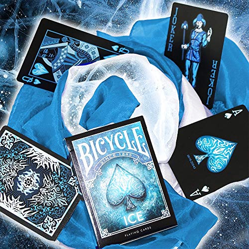 SOLOMAGIA Mazzo di Carte Bicycle - Ice Playing Cards