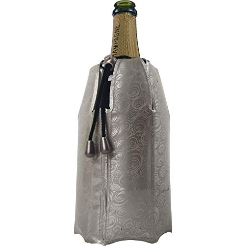 Vacu Vin Refrigeratore per Champagne Attivo - Platino