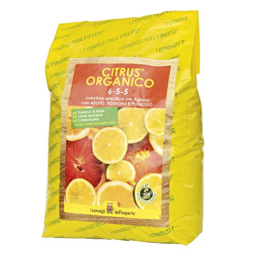 I Consigli Dell'Esperto Citrus Organico Concime Organominerale Specifico per Agrumi, 5 kg