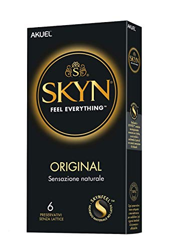 SKYN Original, Preservativi Morbidi Senza Lattice Pacco da 6