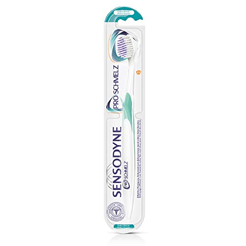 Sensodyne, spazzolino da denti ProSchmelz, extra morbido, 1 pezzo, delicato per lo smalto dei denti