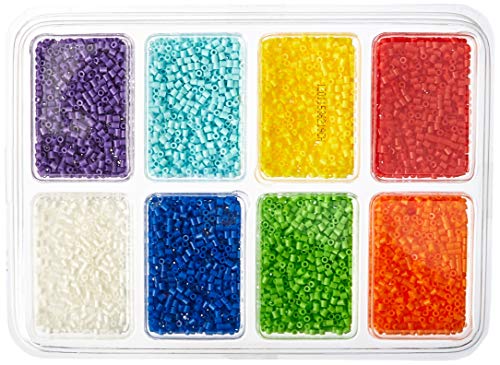 Perler Mini Beads Fused Bead Mini perline, 8000 pezzi, 8 colori