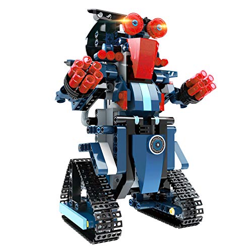 Costruzioni Robot per Bambini, Blocchetto di Costruzione 349pz, Ricaricabile Telecomandato Robot Insieme Creativo Divertente Blocchetti Educativo del Giocattolo STEM per Età Superiore ai 5 Bambine