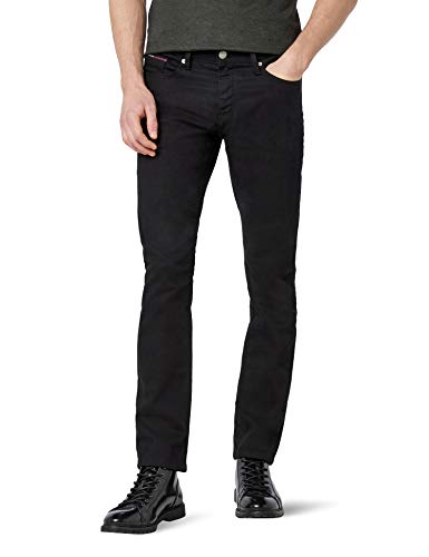 Tommy Hilfiger Scanton Jeans, Black Comfort, 36W / 34L Uomo