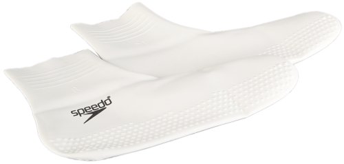 Speedo Latex, Calzini Unisex Adulto, Nero (White/Black), L