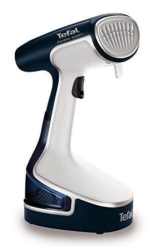Tefal DR8085 Access Steam Garment Steamer - White and Blue by Tefal