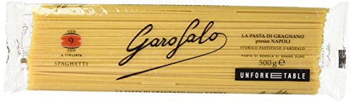 Garofalo 009, Spaghetti, Pasta di Semola di grano puro,  500g [1 pezzo]