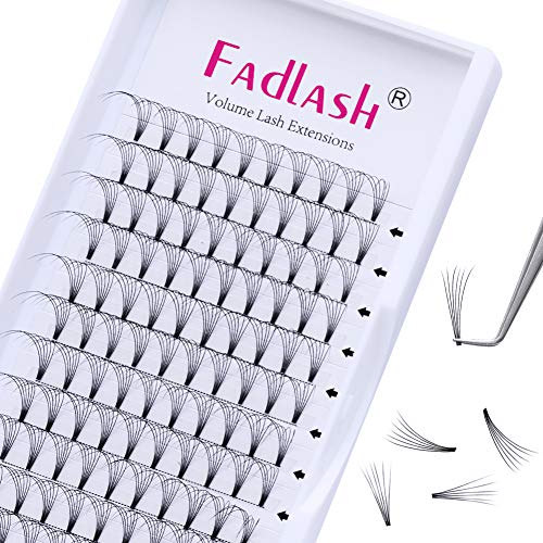 Volume Russo 6D 0.07mm D Curl 15mm Lunghezza Ciglia Russo Premade Fan Eyelash Extensions