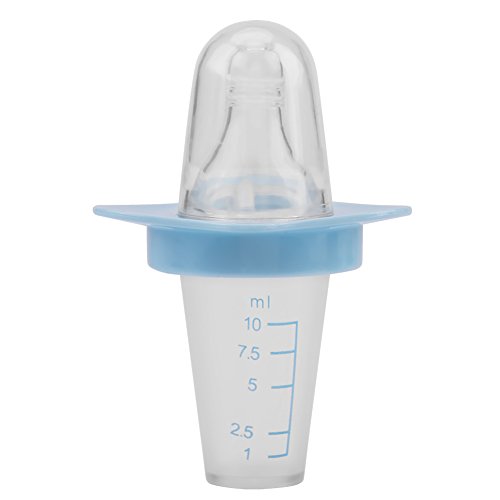 Minibiberon Micro Biberon Medicine Neonato Dispenser per Bambini e Neonati, Siringa Dosatrice,Materiale Silicone di Capezzolo, PP di Misurino per Medicine,Acqua,Latte, Succo -10ml