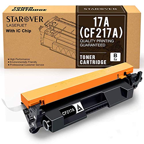 STAROVER Cartuccia Toner Compatibile Sostituzione per HP 17A CF217A per HP Laserjet Pro M102w M102a MFP M130nw MFP M130fw MFP M130fn MFP M130a Stampante (1 Nero)