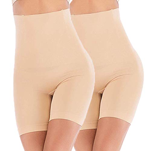 ANGOOL Modellante da Donna Contenitiva a Vita Alta Dimagrante Figura formante Pantaloni Corpetto Bodyshorts Shapewear Effetto Ventre