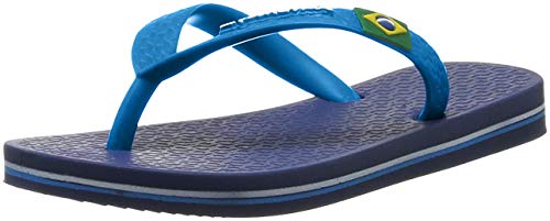 Ipanema Kids Classic Brazil Plastic Flip Flop Blue/Navy-Blue-12/13 Size 12/13