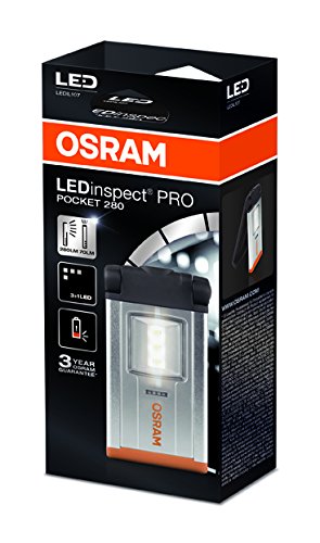 OSRAM LEDIL107 LEDinspect PRO POCKET 280 Lampada da Lavoro a LED Ricaricabile