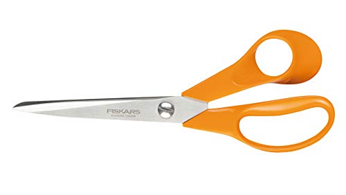 Fiskars Classic Forbici Multiuso, 21 cm, Acciaio, Arancione, 1.8 x 8.6 x 21.1 cm