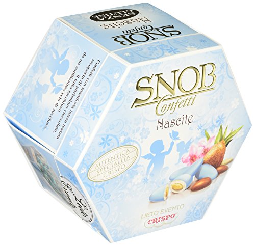 Crispo Confetti Snob Lieto Evento - Colore Celeste - 500 g