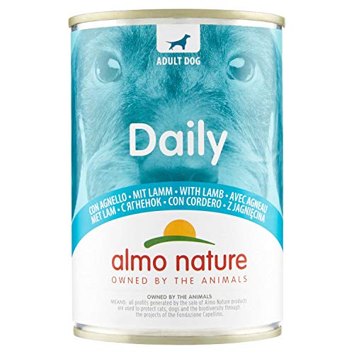 almo nature Dailymenu con Agnello Umido Cane Premium - Confezione da 24 x 400 g
