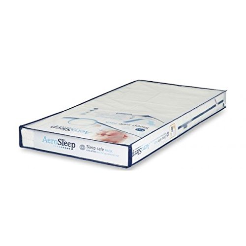 AeroSleep – Pack Evolution pelo Seguro Aerosleep: Materasso Culla + Pellicola (120 x 60 cm) Bianco