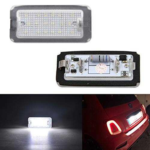 Lampada per luci targa a LED bianca per 500/595/695 500C 595C 695C 312 C OEM: 51800482, Non per I500 e 500X Canbus