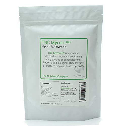 TNC MycorrMax - Polvere Micorrize con Trichoderma e Batteri / Funghi Micorrizici / GRANDI Radici (75g)
