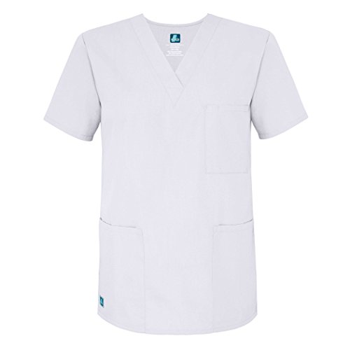 Adar Uniforms 601WHTXL Camicia Medica, Weiß (White), X-Large-Us Donna