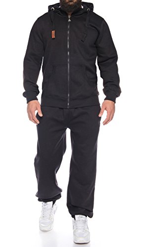 Finchman 89J3 Finchsuit 1 Herren Jogging Anzug Trainingsanzug Black XL