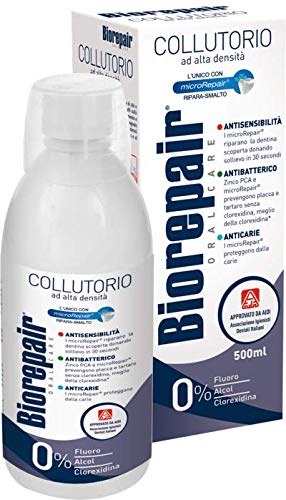 Biorepair Oral Care Collutorio Antibatterico Formula Alta Densità 500 ml
