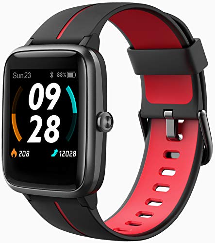 Blackview Smartwatch GPS Orologio Fitness Uomo Donna Impermeabile 5ATM Smart Watch Cardiofrequenzimetro da Polso Contapassi Smartband Activity Tracker Bambini Cronometro per Android iOS …