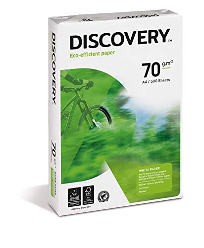 Discovery 367060 Confezione 500 Fogli Carta A4