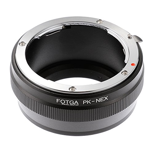 Fotga Pentax PK a NEX K obiettivo a Sony E-Mount NEX3 5 N 5R 5 C NEX7 NEX6 anello adattatore per Sony Alpha A7 A7R A7II A7SII A7RII A7III A7RIII A7SIII A9 A6500 A6300 A6000 A5100 A5000 A3500