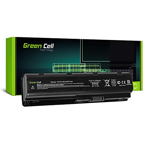 Green Cell® MU06 Batteria per Laptop HP 250 255 2000 635 650 655 Pavilion G4 G6 G62 G7 Compaq Presario CQ56 CQ62 nero nero Standard - Green Cell Zellen 4400 mAh