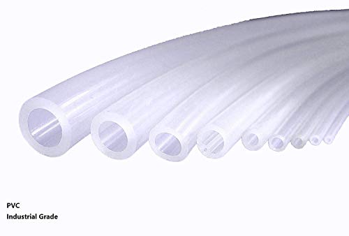 Tubo flessibile in silicone, ID 6mm x OD 8mm, spessore parete 1 mm, 2 metro tubo in PVC per acqua o tubo flessibile dell'aria