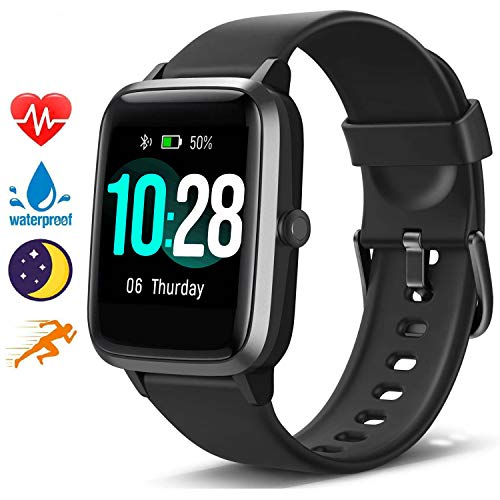 Blackview Smartwatch Fitness Tracker Orologio Uomo Donna, Sportivo Smart Watch con Impermeabile IP68 Cardiofrequenzimetro da Polso Activity Tracker Contapassi per Android iPhone Samsung Huawei Xiaomi